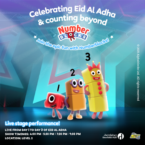 Celebrate Eid Al Adha with Numberblocks Live Show