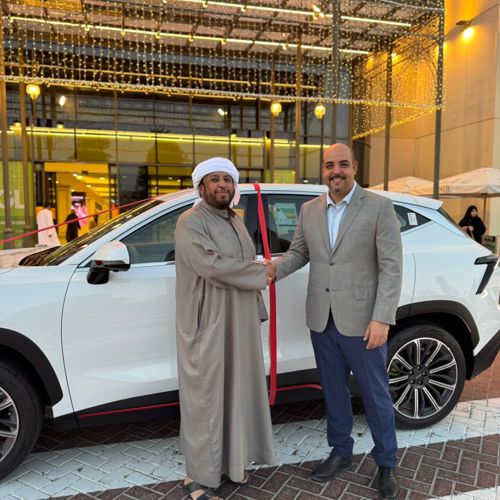 Congratulations to Fahid Al Kathiri – the lucky winner of the Jetour Dashing SUV!